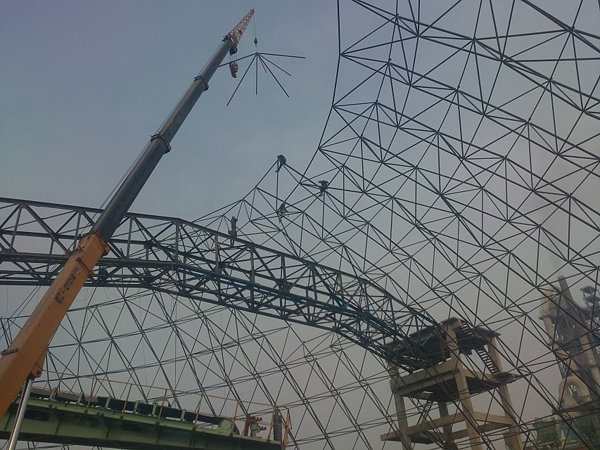 澳门网架施工